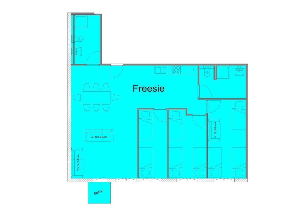 Apartments Tempelhof 柏林 外观 照片